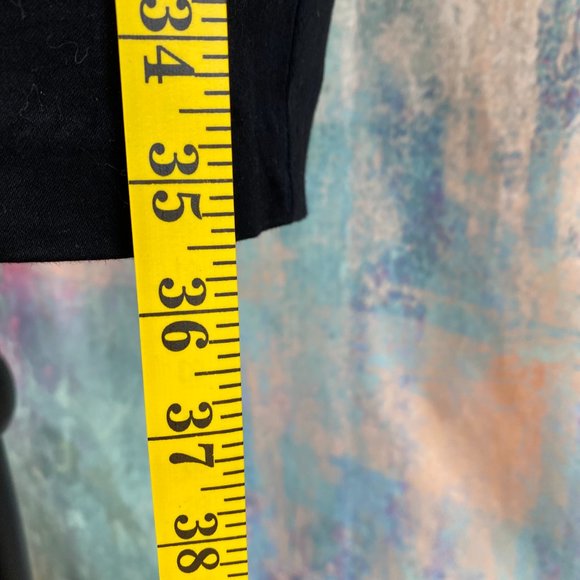 ๐B Darlin Eye-Catching Neckline Pink Black Sleeveless Cotton Dress - Picture 9 of 13